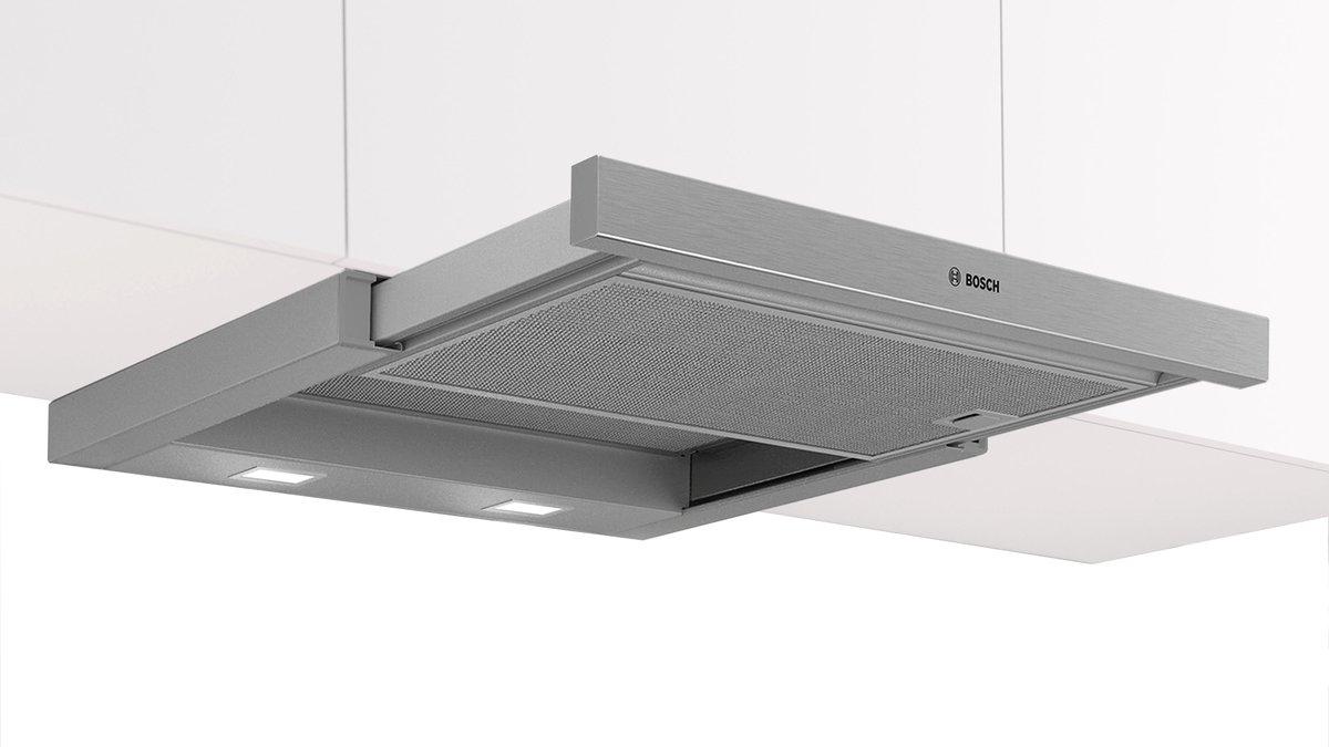 Flachschirmhaube Serie 2 60 cm silber