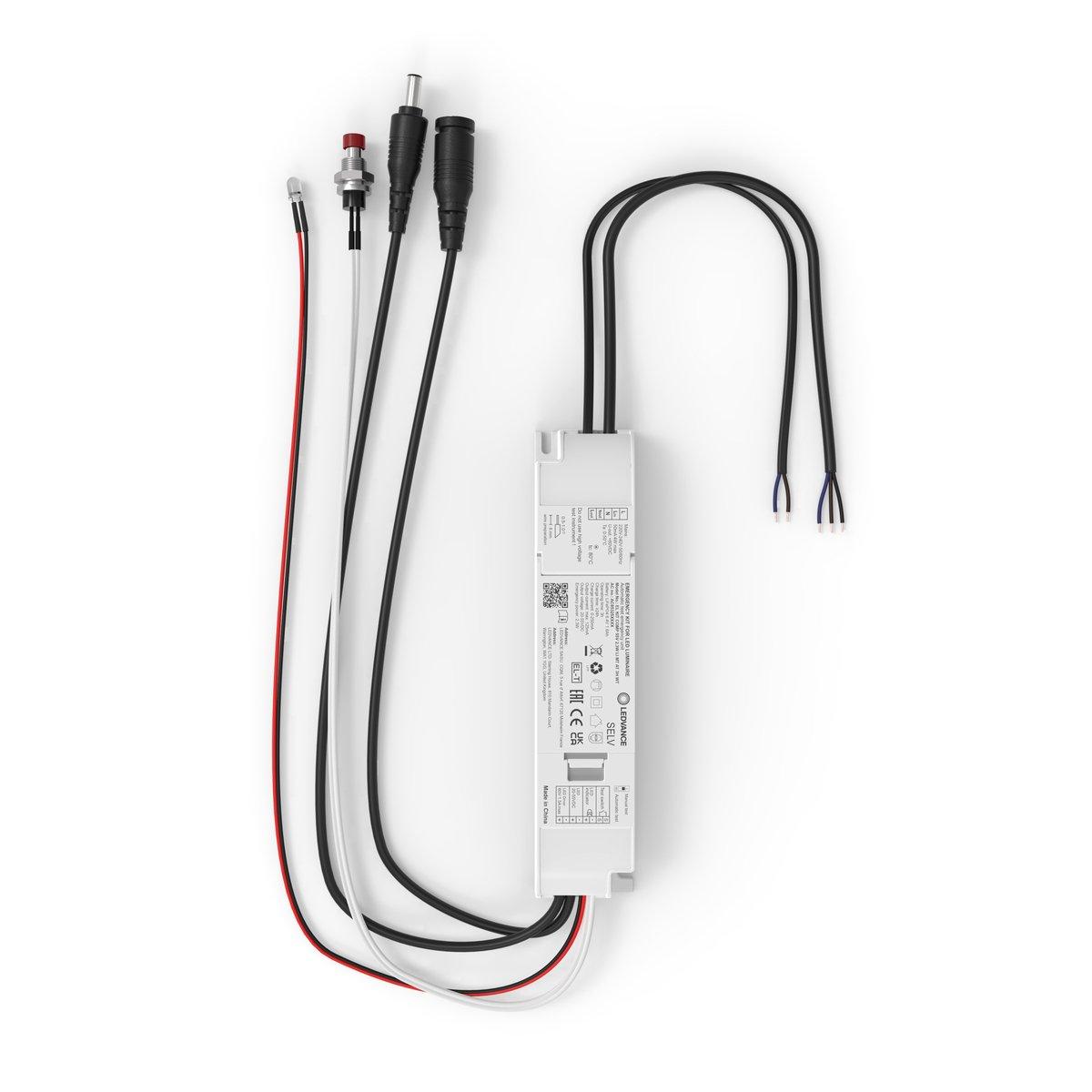 Sicherheitsbeleuchtungsbox 3h mit Temperatursensor 2,3W