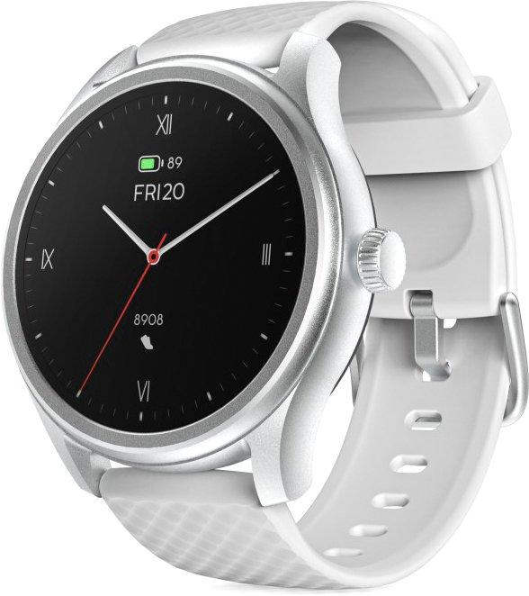 Smartwatch 5010 Schlafüberwachung rund wasserdicht 46 mm Silber/Grau