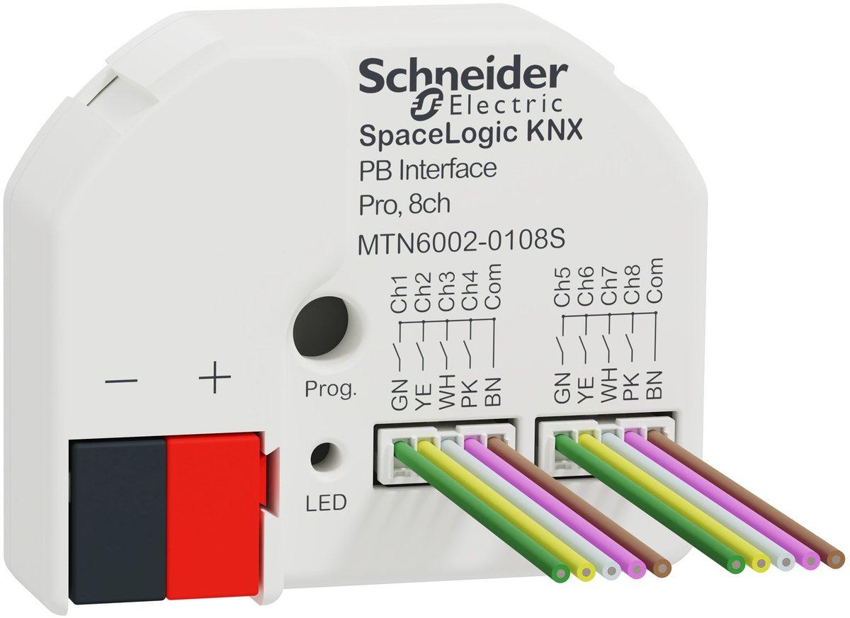 SpaceLogic KNX Secure Tasterschnittstelle 8fach Pro
