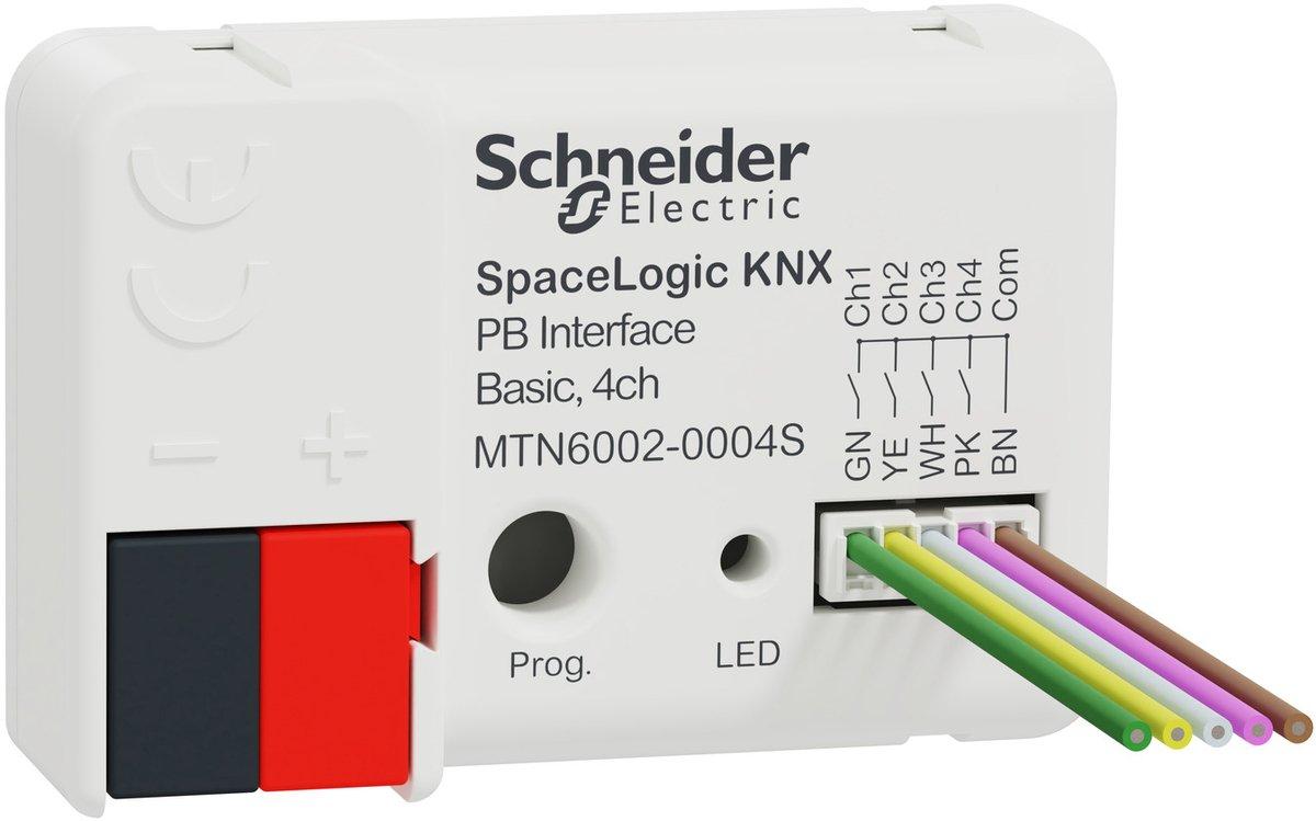 SpaceLogic KNX Secure Tasterschnittstelle 4fach Basic