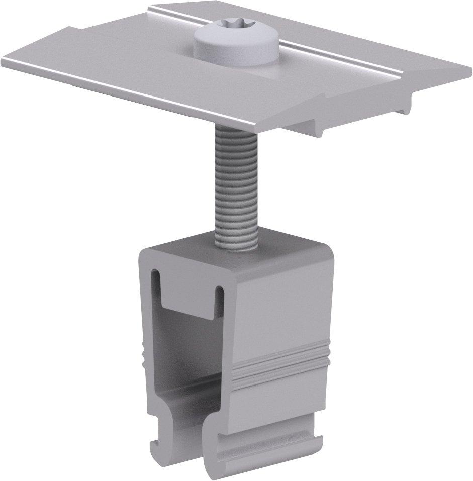 Mittelklemme blank leitend