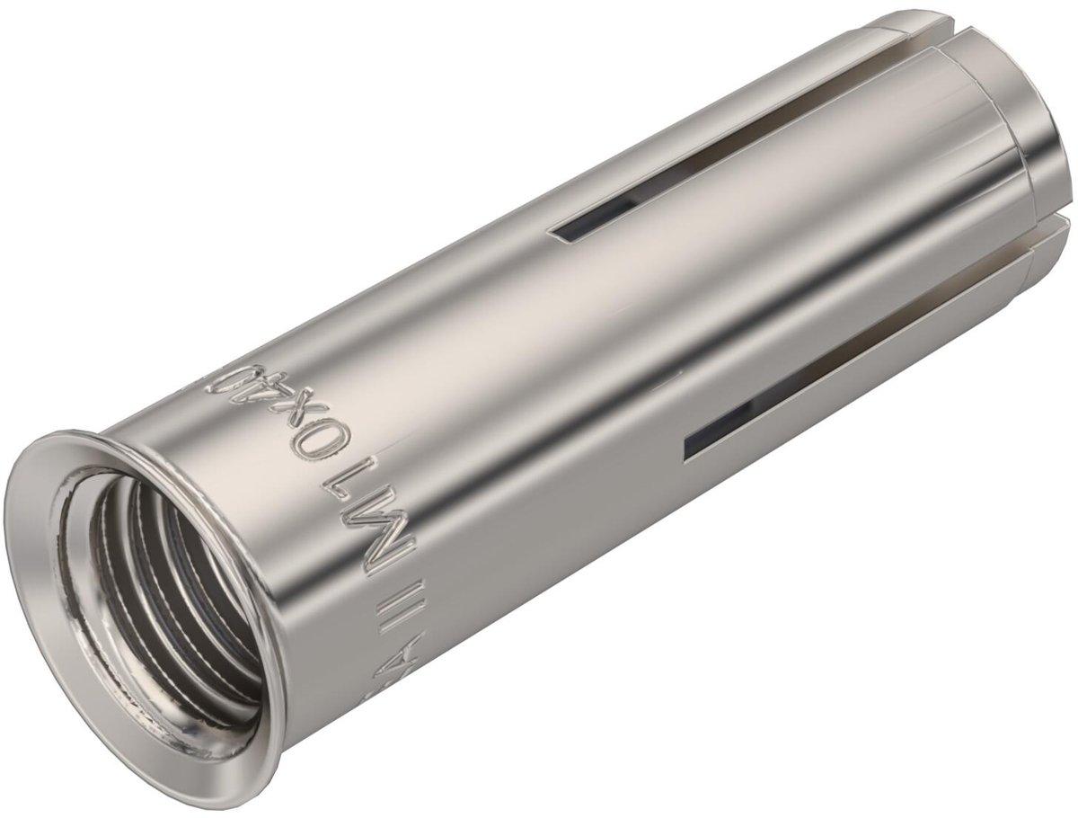 Einschlaganker für Mehrfachbefestigung M10x40 Edelstahl rostfrei