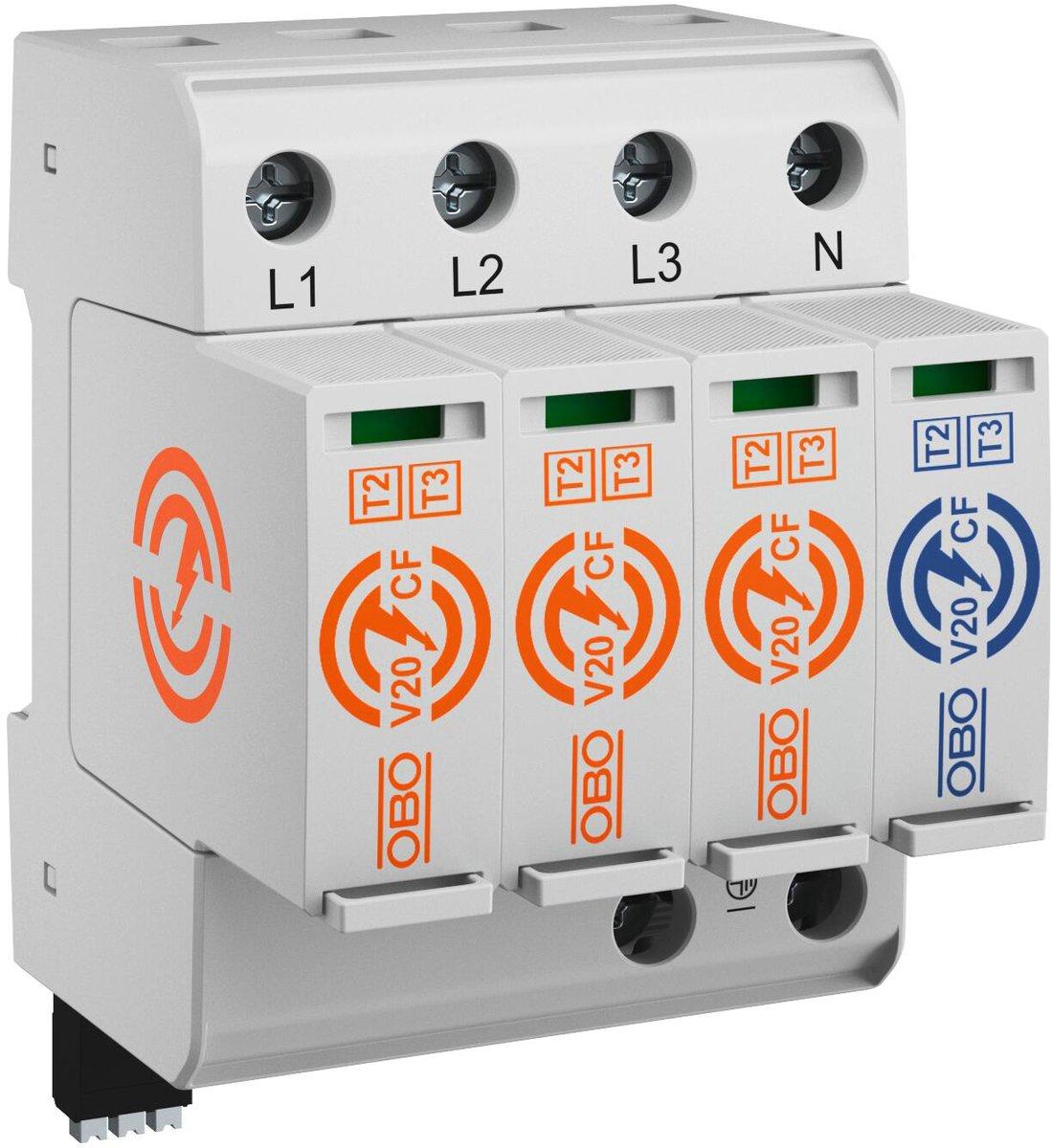 SurgeController V20 dreipolig mit NPE und FS 300V