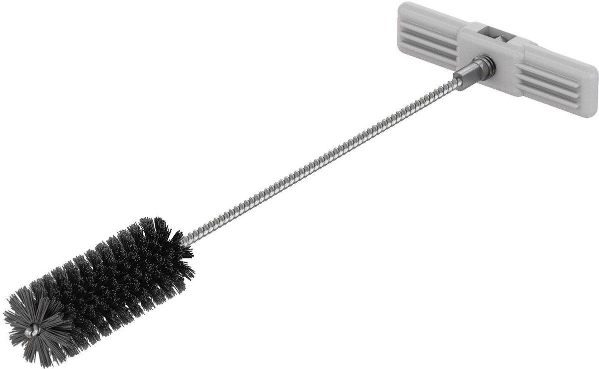 Reinigungsbürste für Bohrloch 300 x 25 Stahl galvanisch verzinkt