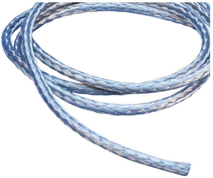 Rundgewebeband auf Spule Kupfer verzinnt 6&nbsp;mm² 25 m