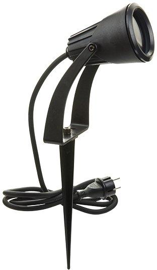 Gartenspot FLORA schwarz IP65 6,2W LED GU10 400lm 3000K 360° drehbar