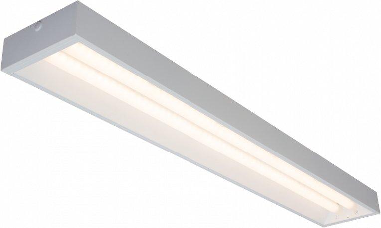 Deckenanbauleuchte BASIC weiß 1530mm 46W LED 8030lm 3000K Ra>80