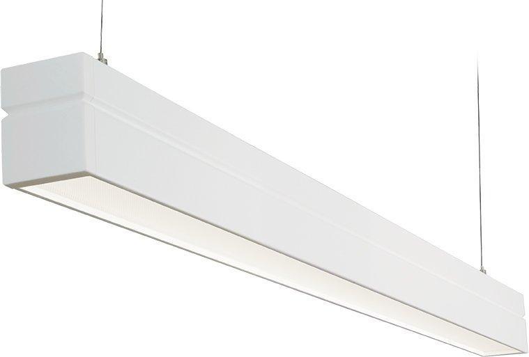 Pendelleuchte FACET weiß 35W LED 5030lm 3000K Ra>80 dim+sensor