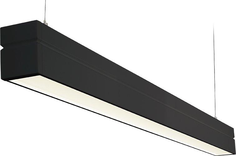 Pendelleuchte FACET schwarz 35W LED 5030lm 3000K 1444x64MM Zugschalter
