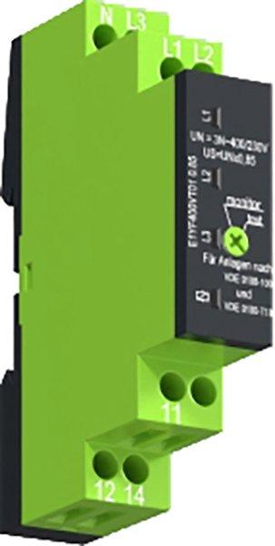3-Phasen Netzüberwachung L87 B18 H65 grün