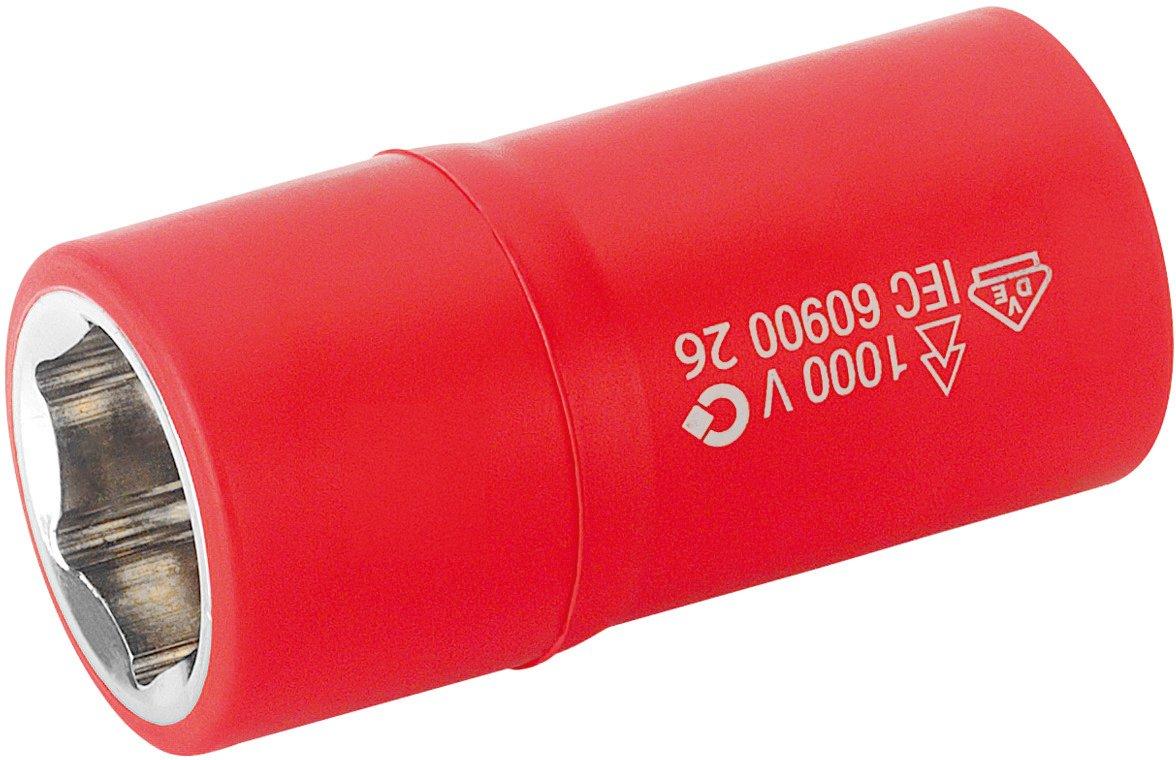 VDE-Steckschlüsseleinsatz Sechskant 1/2" 27 mm