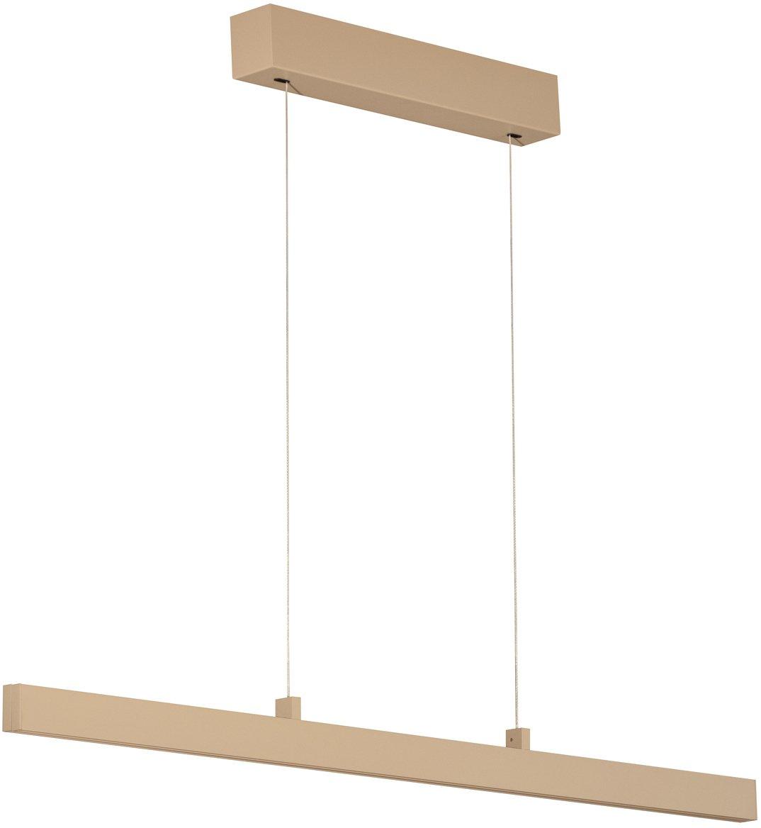 VAYANA Hängeleuchte L140cm höhenverstellbar sandfarben 2x13W 3700lm 2700K/6500K