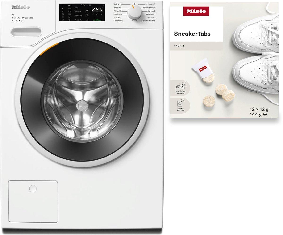 Waschmaschine WWC 384 WPS Frontlader 8 kg mit Schuhwaschmittel und Sneakerbag