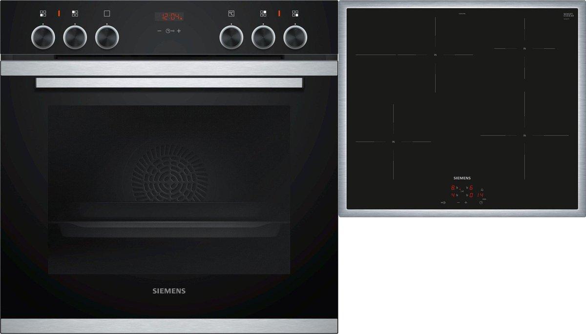 Set Einbauherd iQ300 HE213ABS1 mit Induktionskochfeld iQ300 herdgesteuert