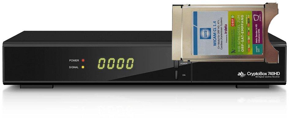 DVB-S2 Sat-Receiver mit CI + ORF Modul