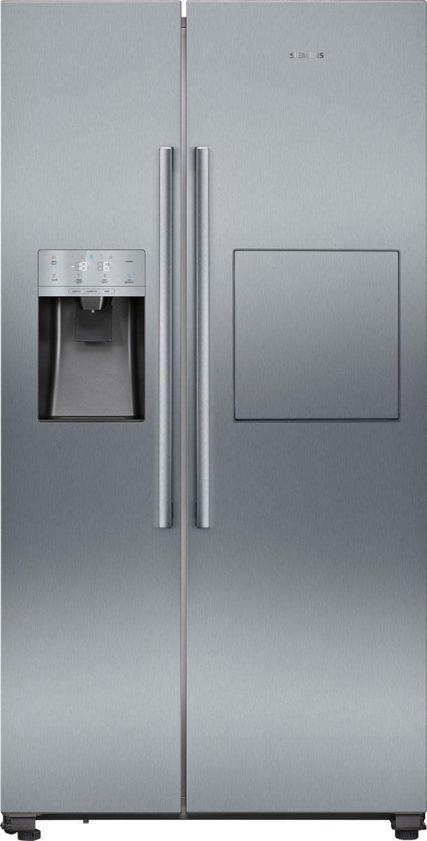 Side-by-Side Kühl-Gefrierkombination 560 Liter Edelstahl