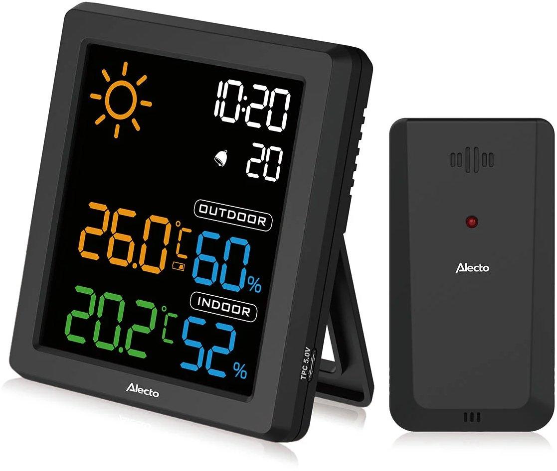 Wetterstation mit drahtlosem Außensensor