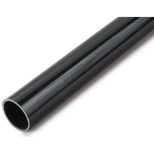 starres Stahlrohr schwer schwarz lackiert (RAL9005) 3m