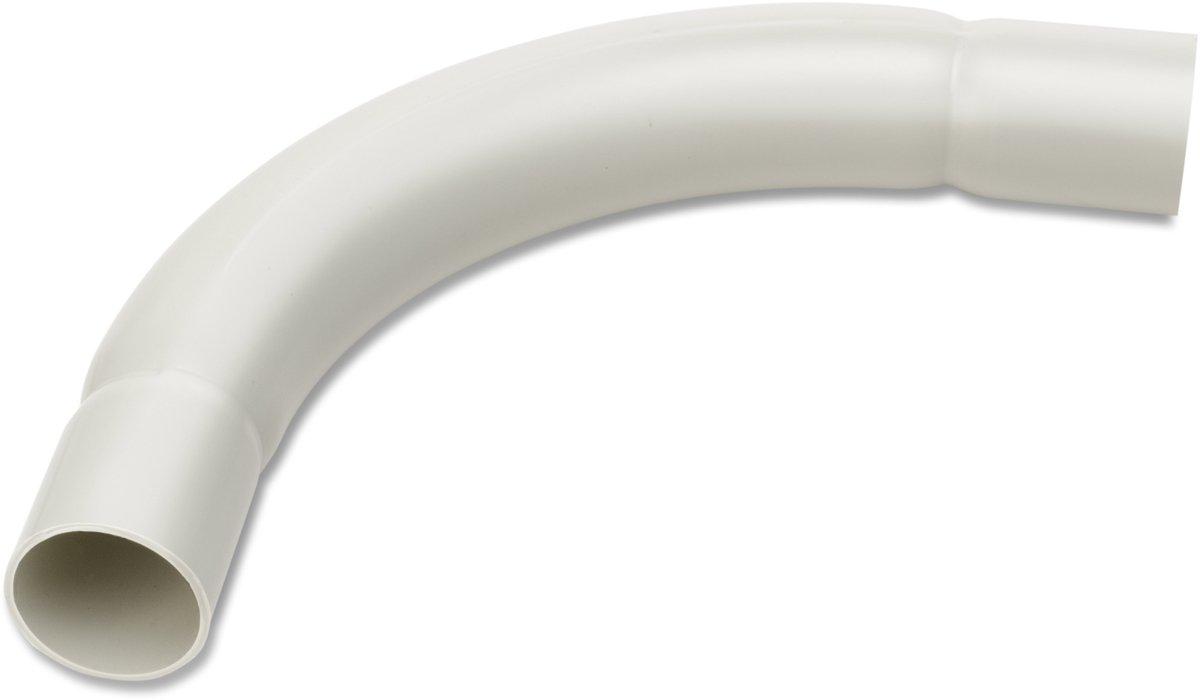 Steckbogen gesickt hellgrau 90°