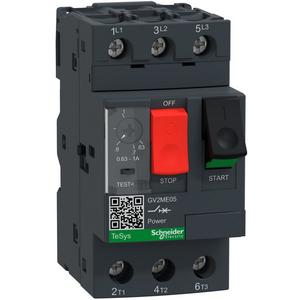Leistungsschalter für Motorschutz 0 63- 1 00A GV2-ME05