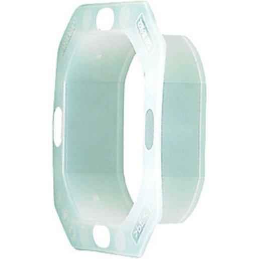 Dichtungsflansch für Geräte mit Abdeckung 50 x 50 mm