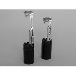 Lampenfassung 166 N Kunstst. E14 Kerzenfassung verstellbar 80-100 mm