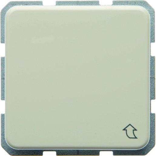 SCHUKO-Steckdose mit Klappdeckel wg Up - weiß/ glänzend