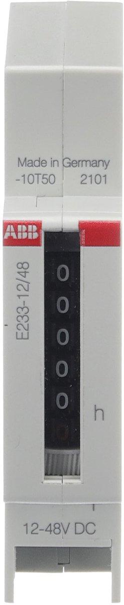 E233-12/48 Betriebsstundenzähler 12..48 VDC