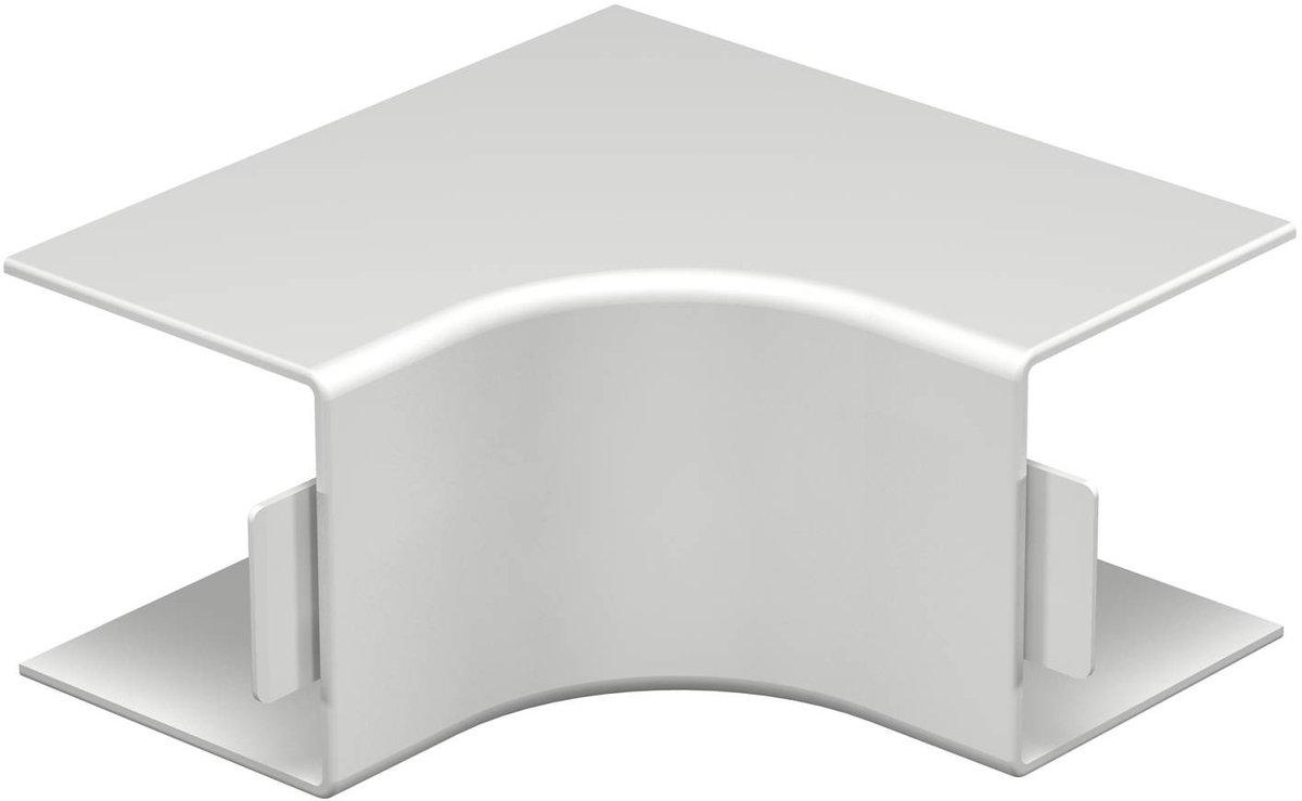 Inneneckhaube 60x60mm PVC reinweiß RAL 9010