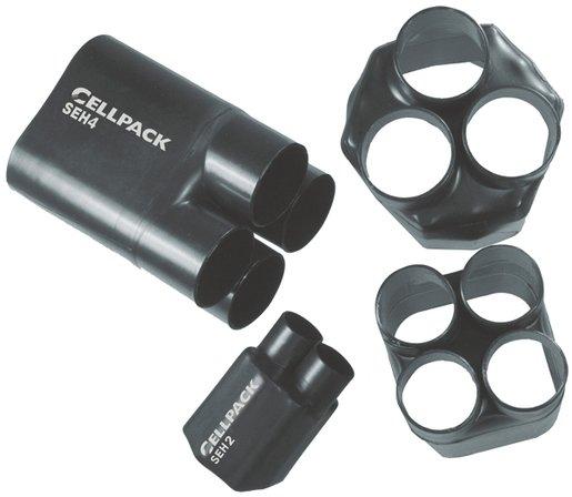 Schrumpf Aufteilkappe für 4x35 bis 95 mm²