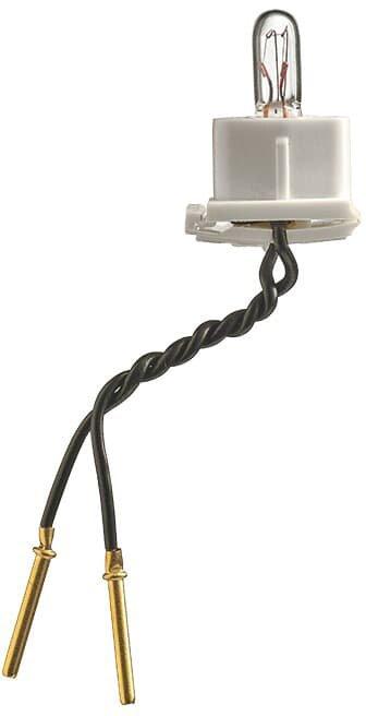 Beleuchtungseinsatz Schalter/Taster weiß Glühlampe 40 mA 12 V - ocean