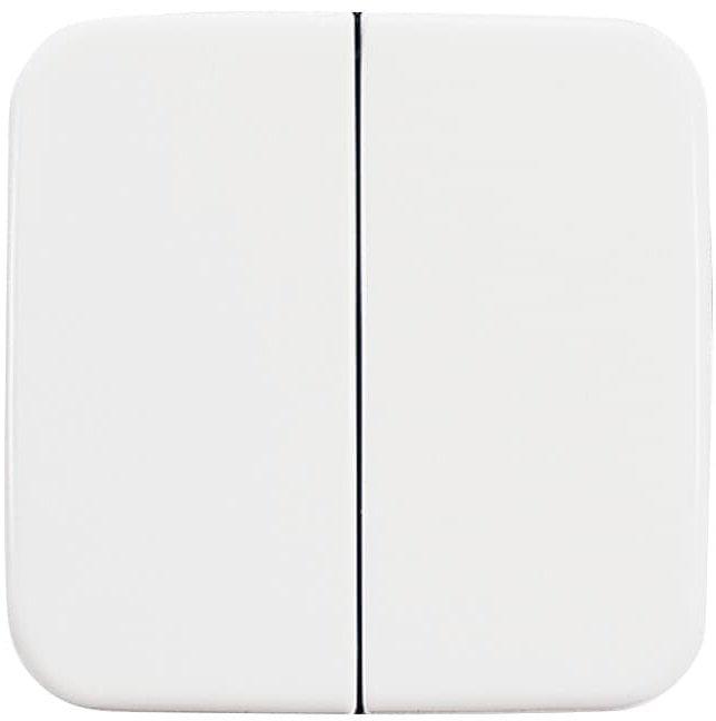 Wippe 2-fach für Serienschalter alpinweiß - Reflex SI