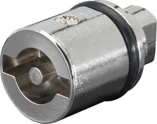 Verschluß-Einsatz Ausführung A L=27mm Doppelbart 3 mm