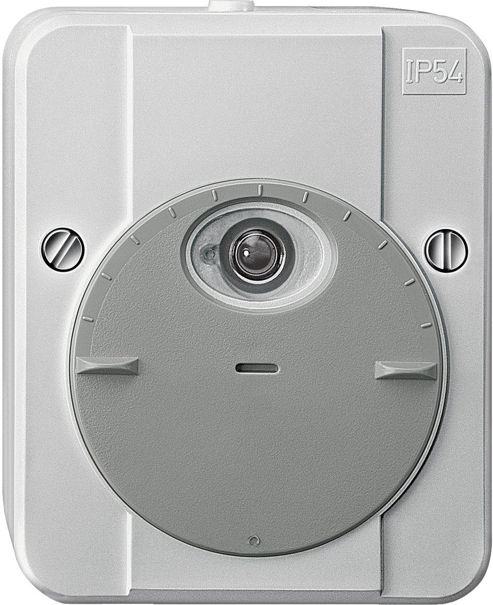 ARGUS Dämmerungsschalter mit Schaltverzögerung lichtgrau