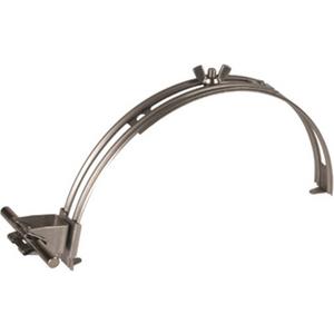 Dachleitungshalter für Firstziegel und Gratsteine 180-280 mm Rd. 8