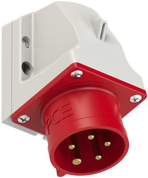 CEE-Wandgerätestecker 16A 5p 6h IP44 400V