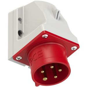 CEE-Wandgerätestecker 16A 5p 6h IP44 400V