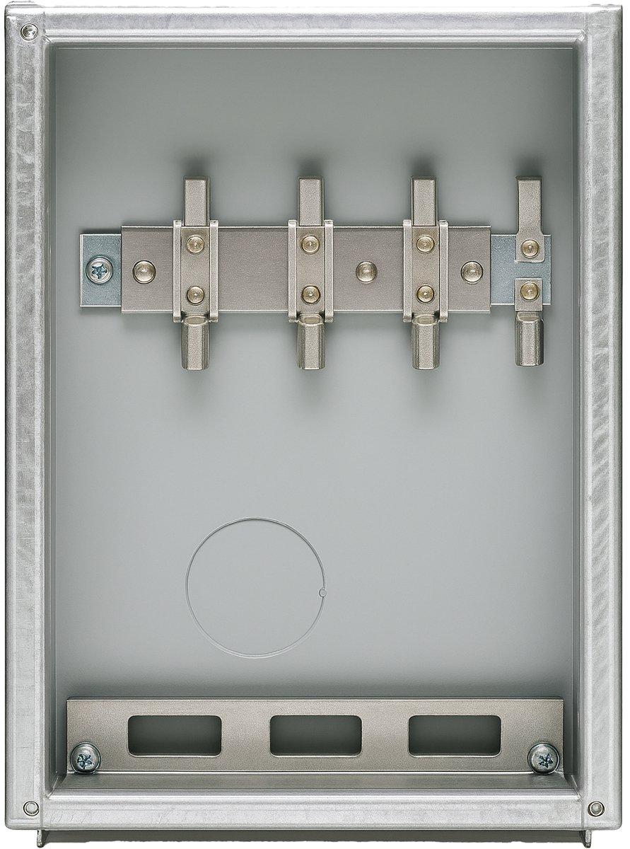 Einbau Kabelüberführungskasten mit Vorzählerklemmenblock VB100-50/50-A